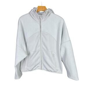 Women's Cream Puma Warm Cell Hooded Fleece Jacket - Size XL